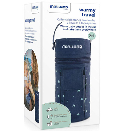 Подогреватель бутылочек Miniland Warmy Travel Denim (арт.89231)