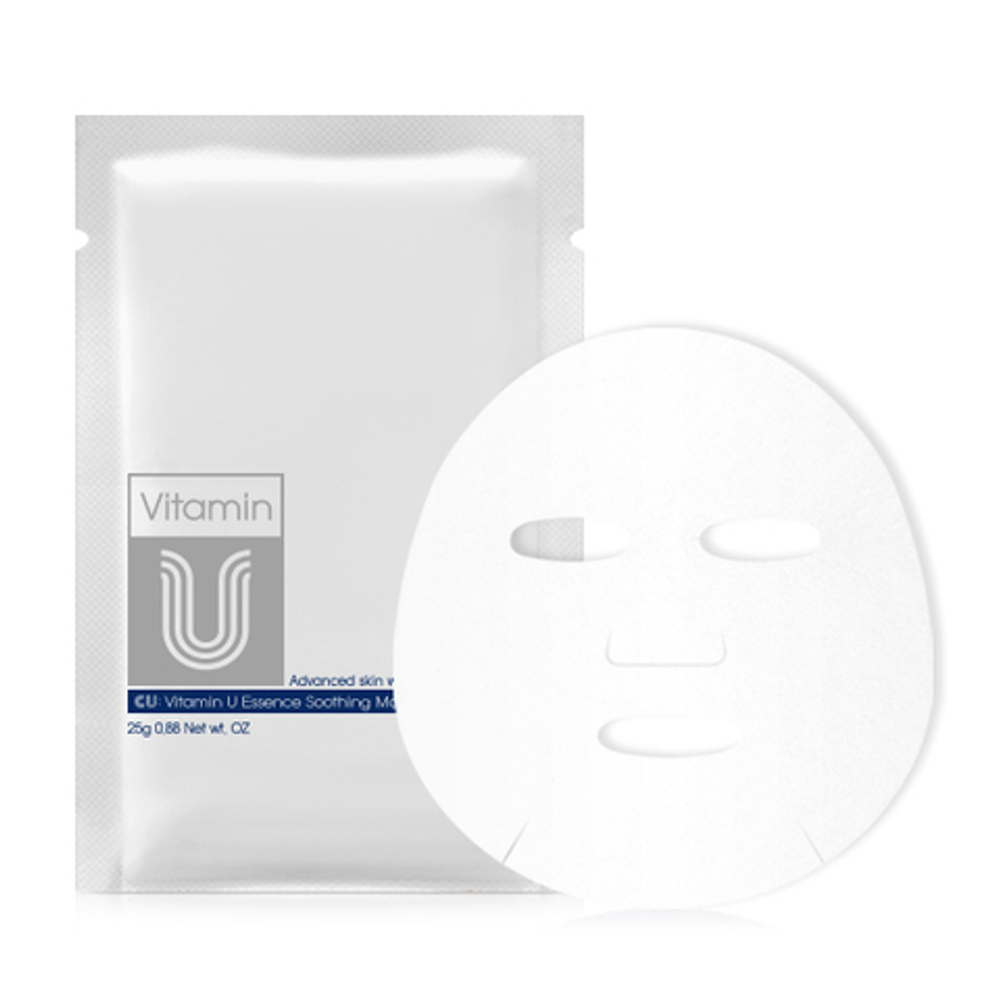 CU SKIN  УСПОКАИВАЮЩАЯ  МАСКА CU: VITAMIN U ESSENCE SOOTHING MASK