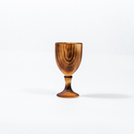 Деревянная рюмка (стопка) на ножке из дерева сибирский кедр R39