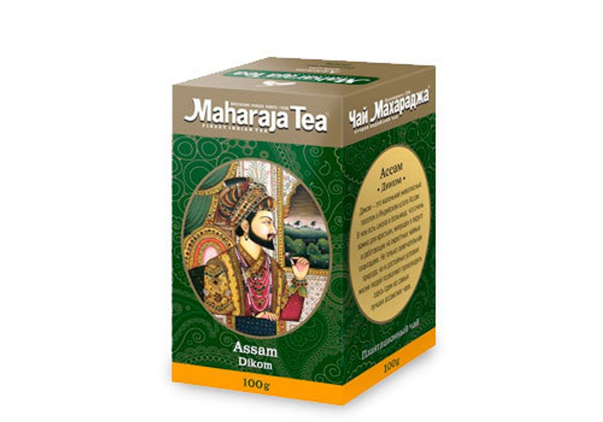 Чай индийский Махараджа assam dikom, 100г