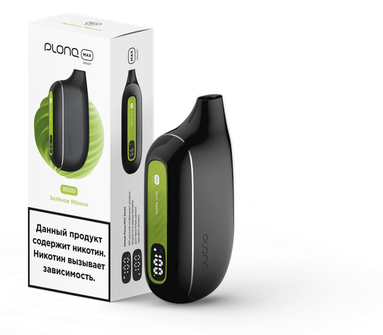 ОЭС (М) Plonq Max Smart 8000 Зеленое Яблоко