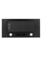 Вытяжка кухонная B-BOX-60GT, фасад окрашенный металл, цвет черный, управление сенсорное + жестами, D150мм (MACBI)