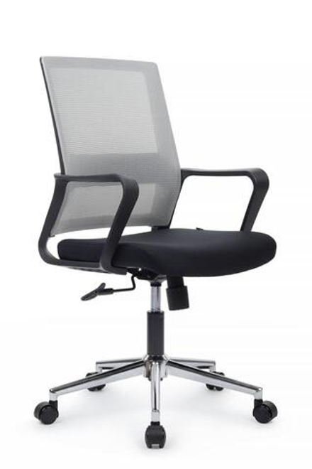 Кресло Riva Минт RCH M1029MBE Серый/Черный