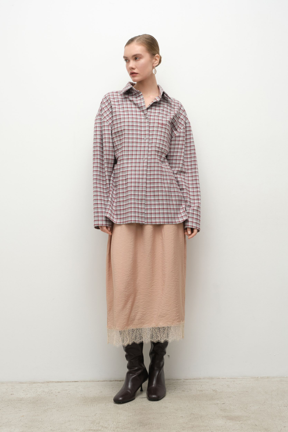 Рубашка Drugaya из фланели