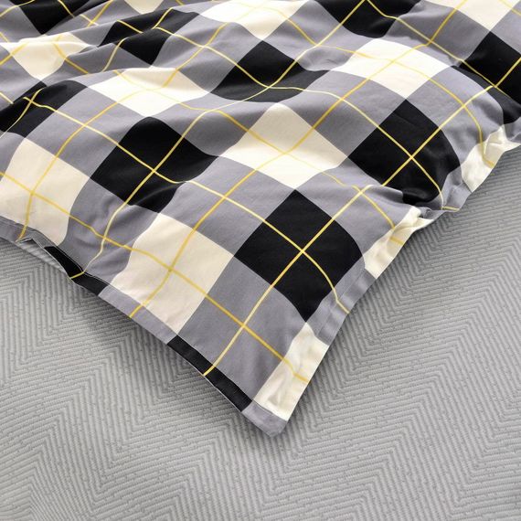 Гамлет (серый) КПБ сатин 2х