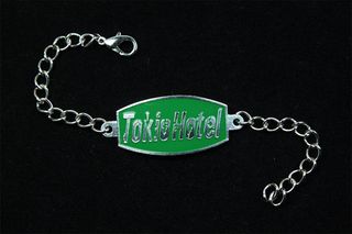 Браслет алюминиевый Tokio Hotel ( зеленый )