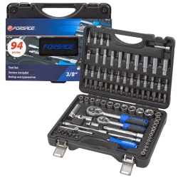 Набор инструментов 94 пр. 1/4''3/8''(6гр)(4-22мм) Forsage F-4941-5DS-м