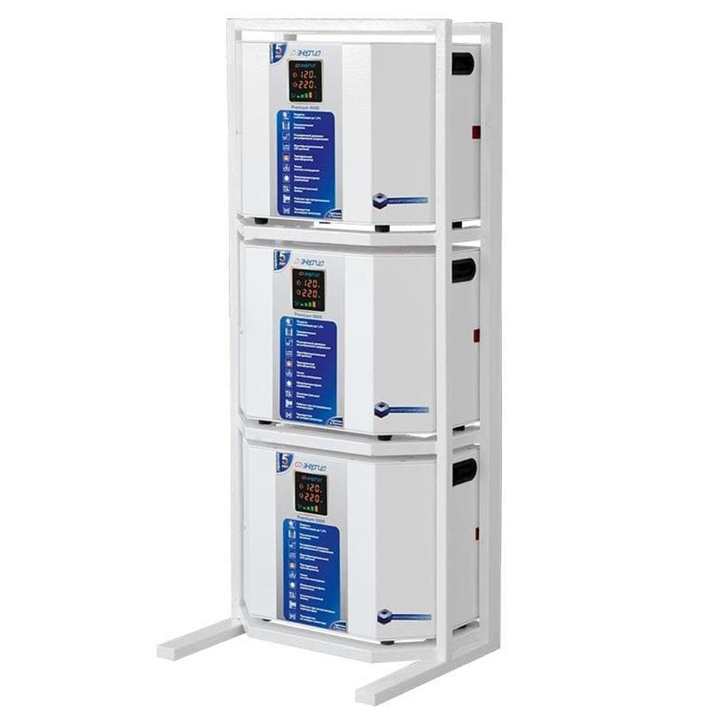 Стойка вертикальная для навесных стабилизаторов Энергия 121-45-25 белая