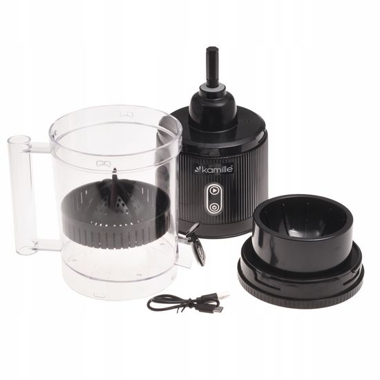 Беспроводная соковыжималка Kamille KM 6735 для цитрусовых