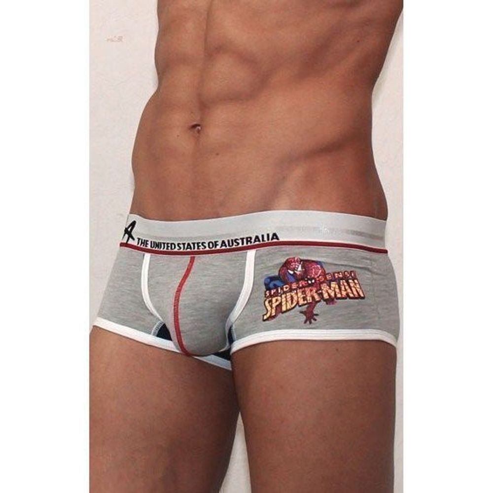 Мужские трусы хипсы серые Croota Hip Gray CR00078