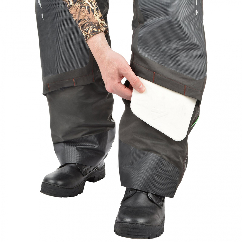 Зимний мужской костюм-поплавок ХСН Rescuer V NEW -45 (Hardguard) Бирюза (Зеленые молнии)