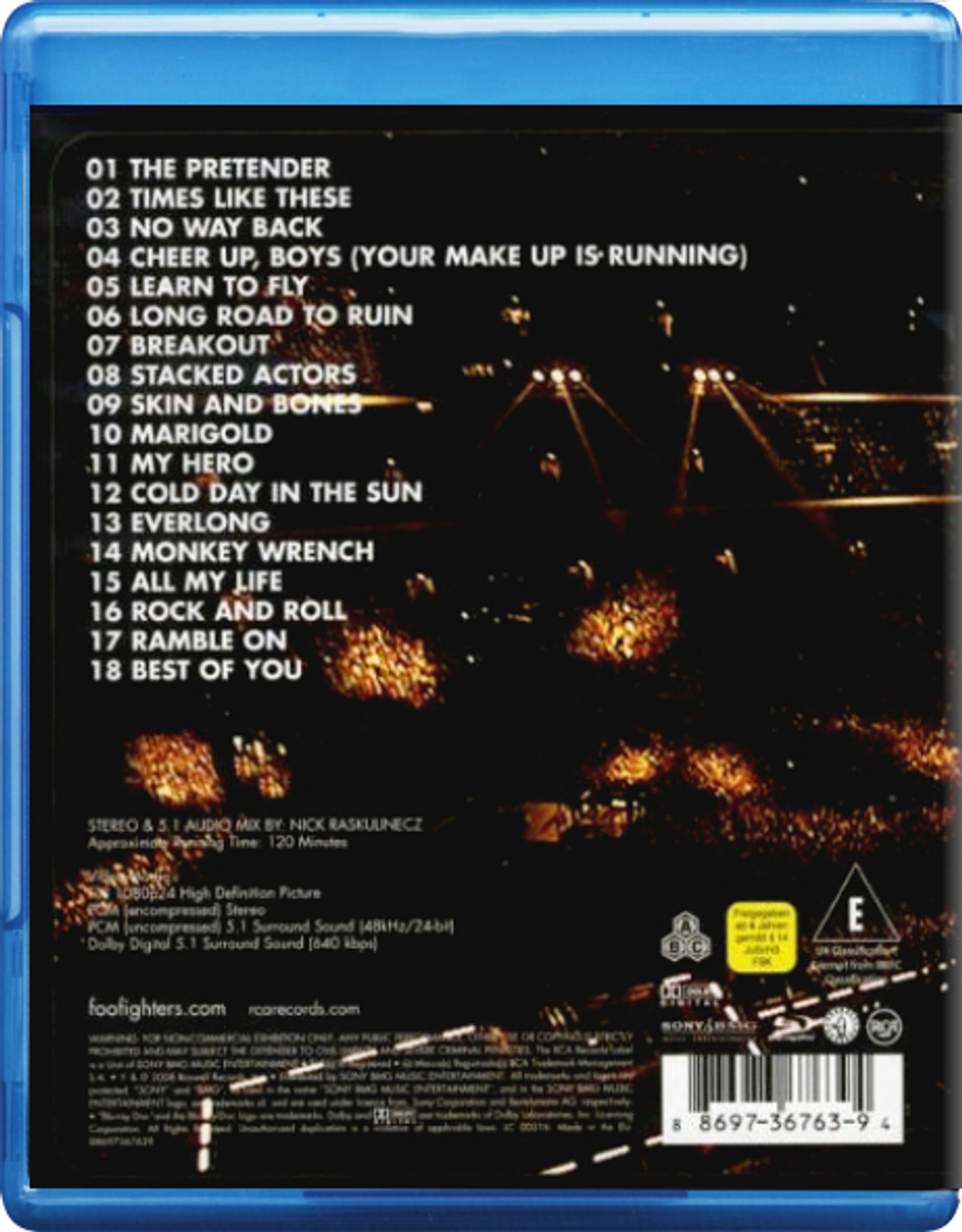 Foo Fighters / Live At Wembley Stadium (Blu-ray)