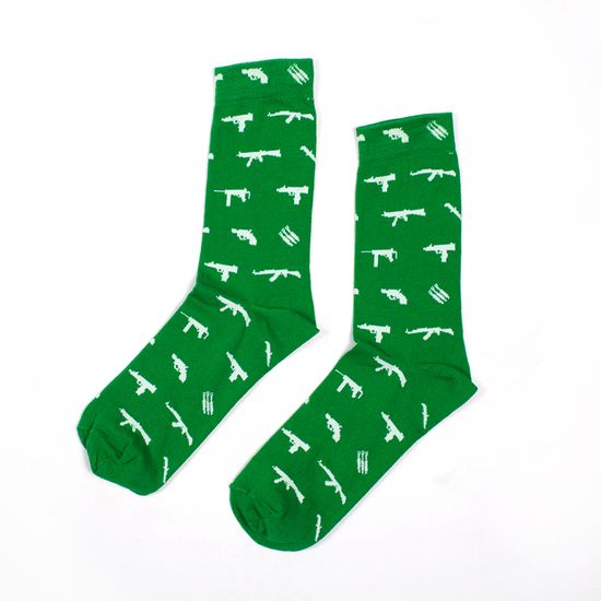 Носки TRUESPIN Оружие Green