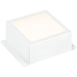 Светильник светодиодный ЭРА Грильято Домино SPO-651-3-4K-W8 8Вт 4000К 84х84мм GL15 100х100 белый | Светильники с внутренним драйвером