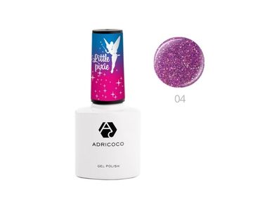 Гель-лак ADRICOCO Little PIXIE №04 - Влюбленный эльф  (8 мл.)
