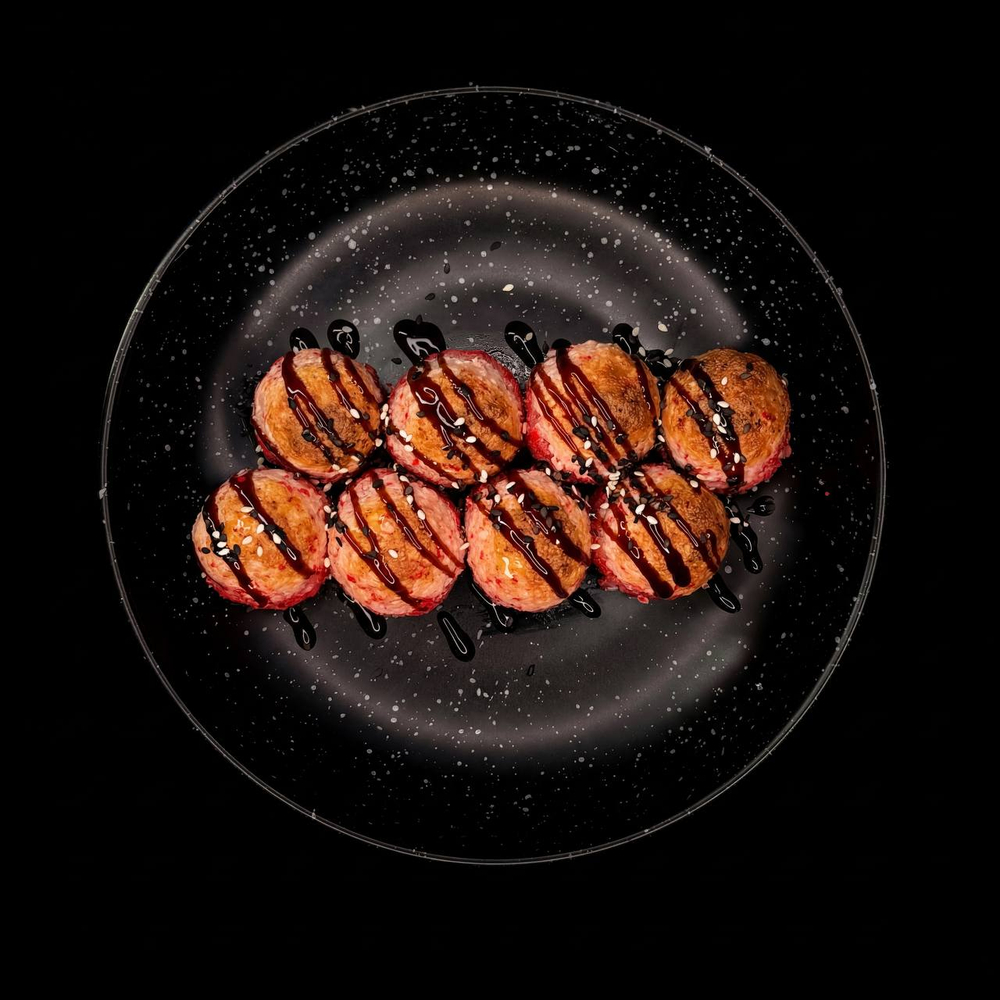 Ролл запеченный острый краб