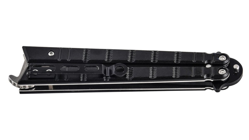 Нож-бабочка с серрейтором Lion Tools 1006 Mariposa Negro