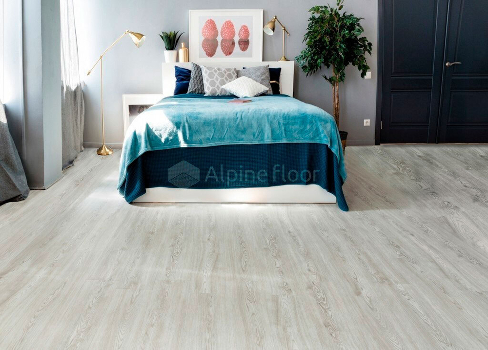 Кварцвиниловая плитка Alpine Floor Classic ECO 134-7 Дуб Арктик