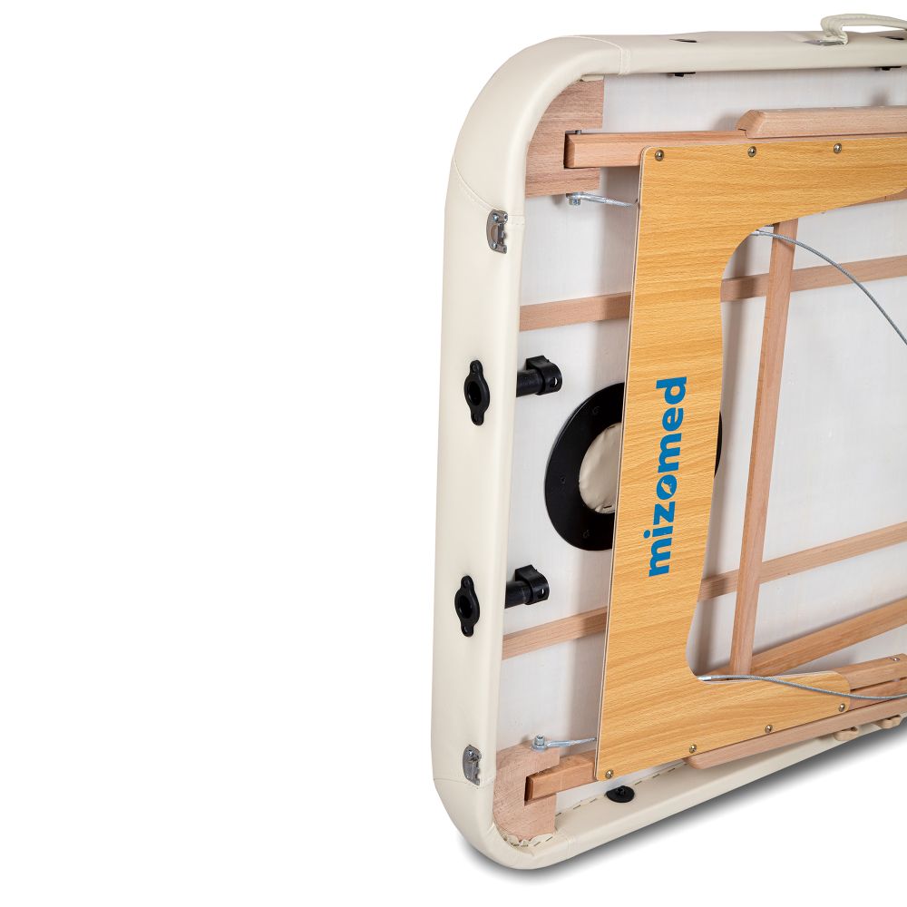 Массажный складной стол Mizomed Premium 2 крем
