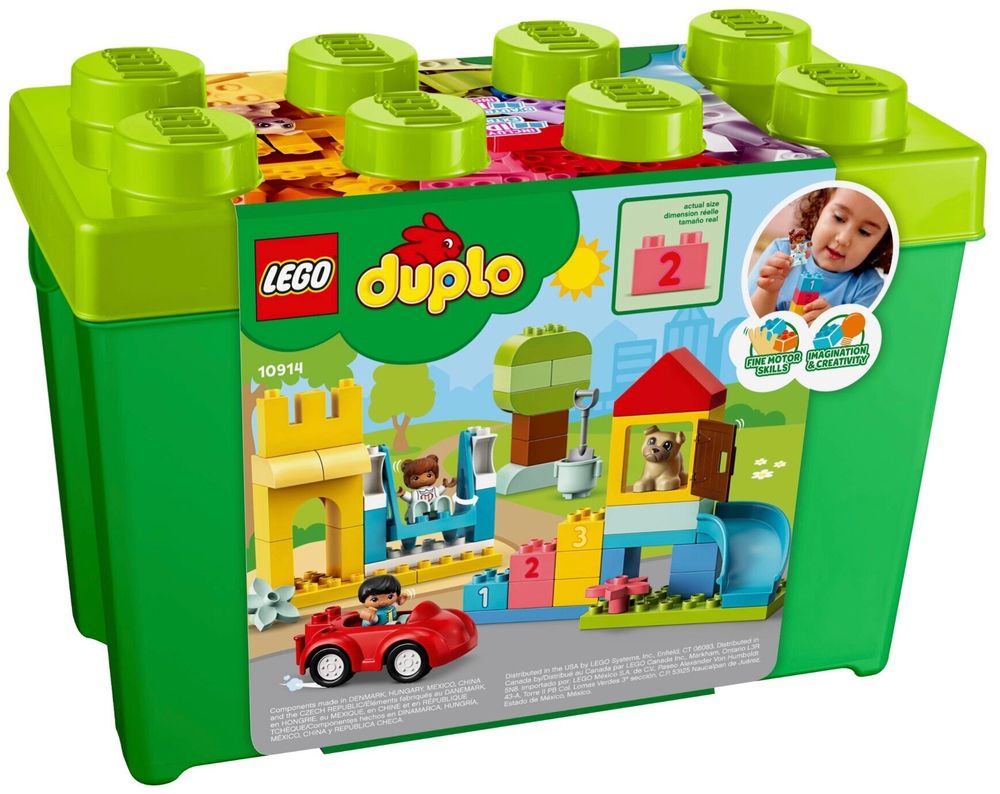 Конструктор LEGO DUPLO 10914 Большая коробка с кубиками