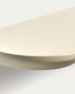 Комплект из 2 полок Arely из МДФ с бежевым лаковым покрытием, 35 см/55 см