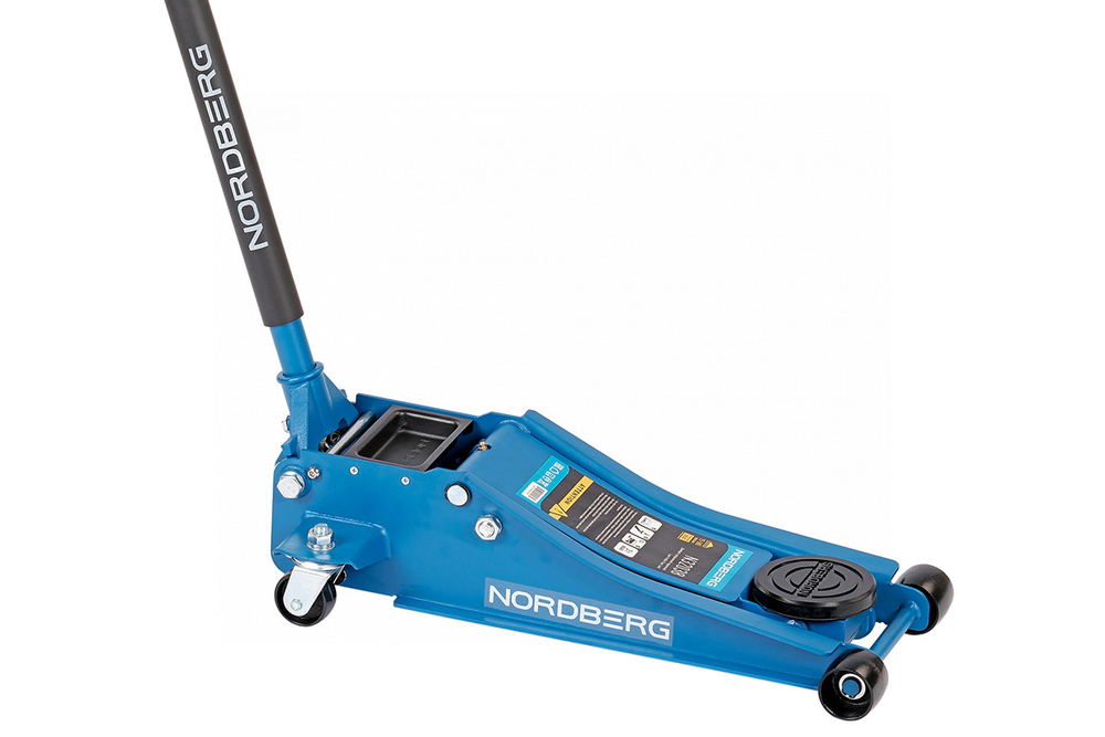 NORDBERG (N32038) Домкрат подкатной 3 т, супернизкий подхват