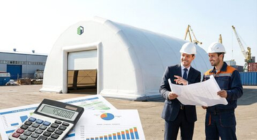 Сколько стоит надувной ангар: от чего зависит цена и как рассчитать бюджет