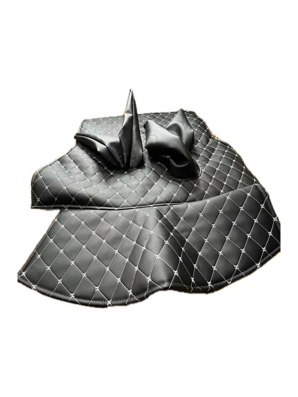 Коврик под рычаги КПП УАЗ 469, 3151 (белая нить Бабочка)