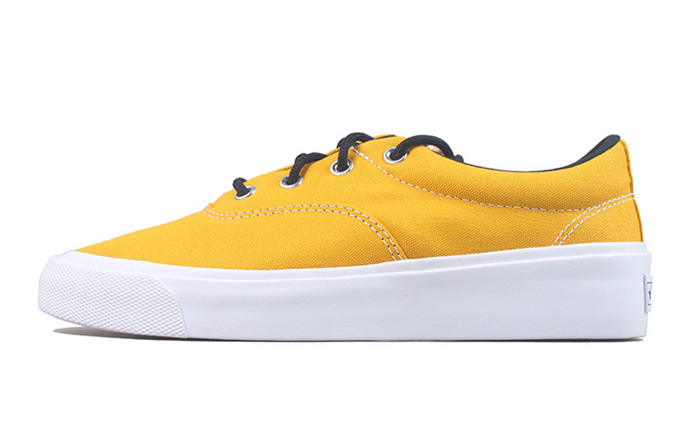 Converse Skidgrip non-slip wear-resistant low-top canvas shoes for men and women the same yellow