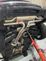 Выхлопная система с заслонками для Audi RSQ8 4M 2019 4.0T