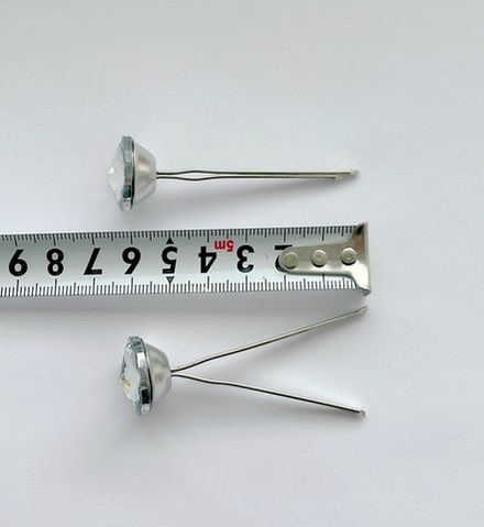 Стразы 22 мм на двойной ножке