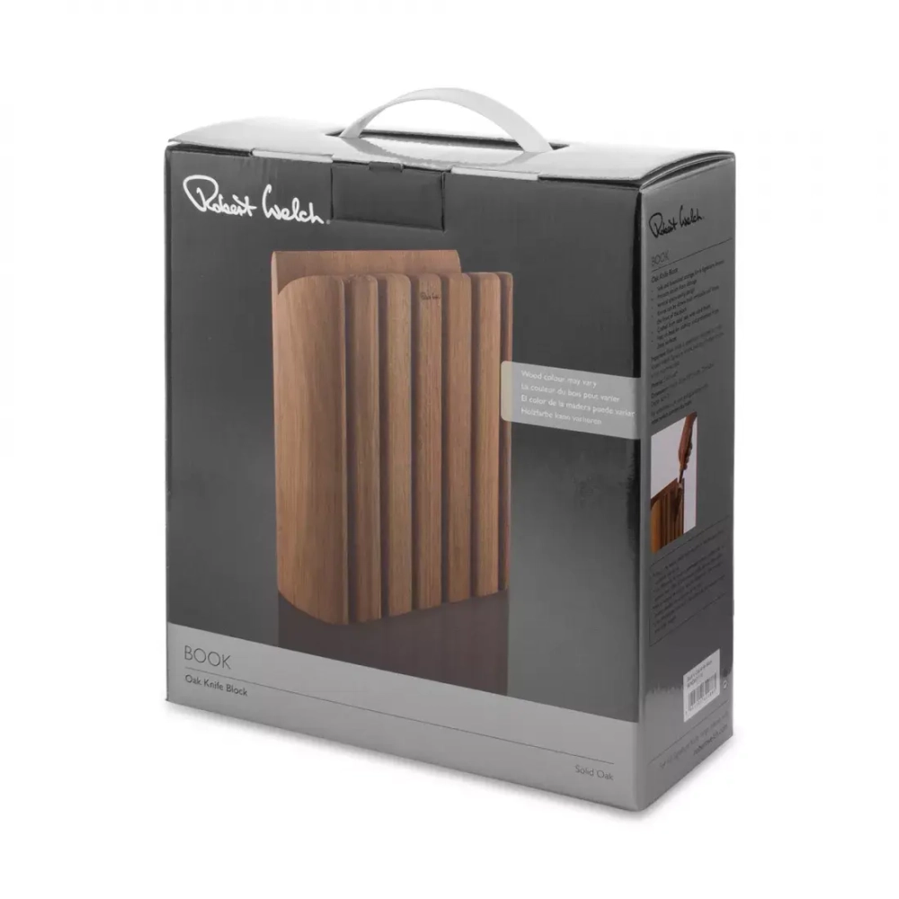 Подставка для 6 кухонных ножей Robert Welch Signature бук