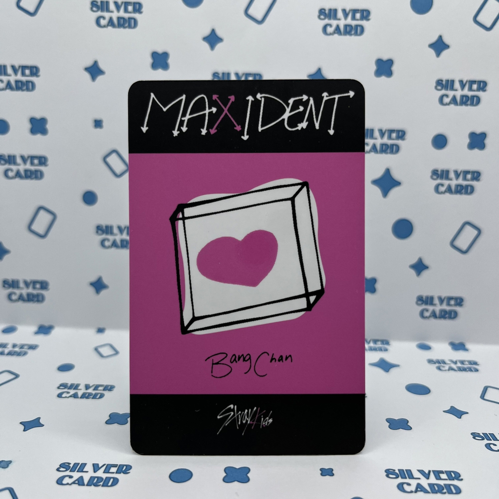 Фотокарта STRAY KIDS - MAXIDENT (SOUNDWAVE UNVEIL LUCKY DRAW | Банчан)