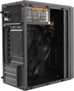 Корпус Minitower Ginzzu B190 MicroATX 450W-12см (24+4пин)