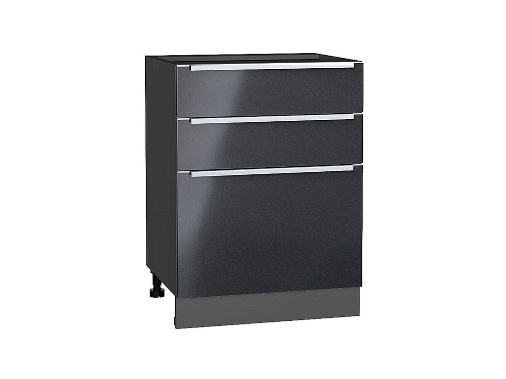 Шкаф нижний с 3-мя ящиками Фьюжн