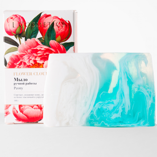 Мыло ручной работы "Peony" L’COSMETICS Flower Cloud 100 гр
