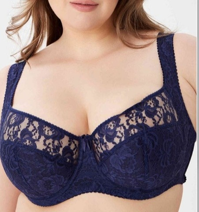 Бюстгальтер Полупоролоновая чашка Темно-синий Прибалтика