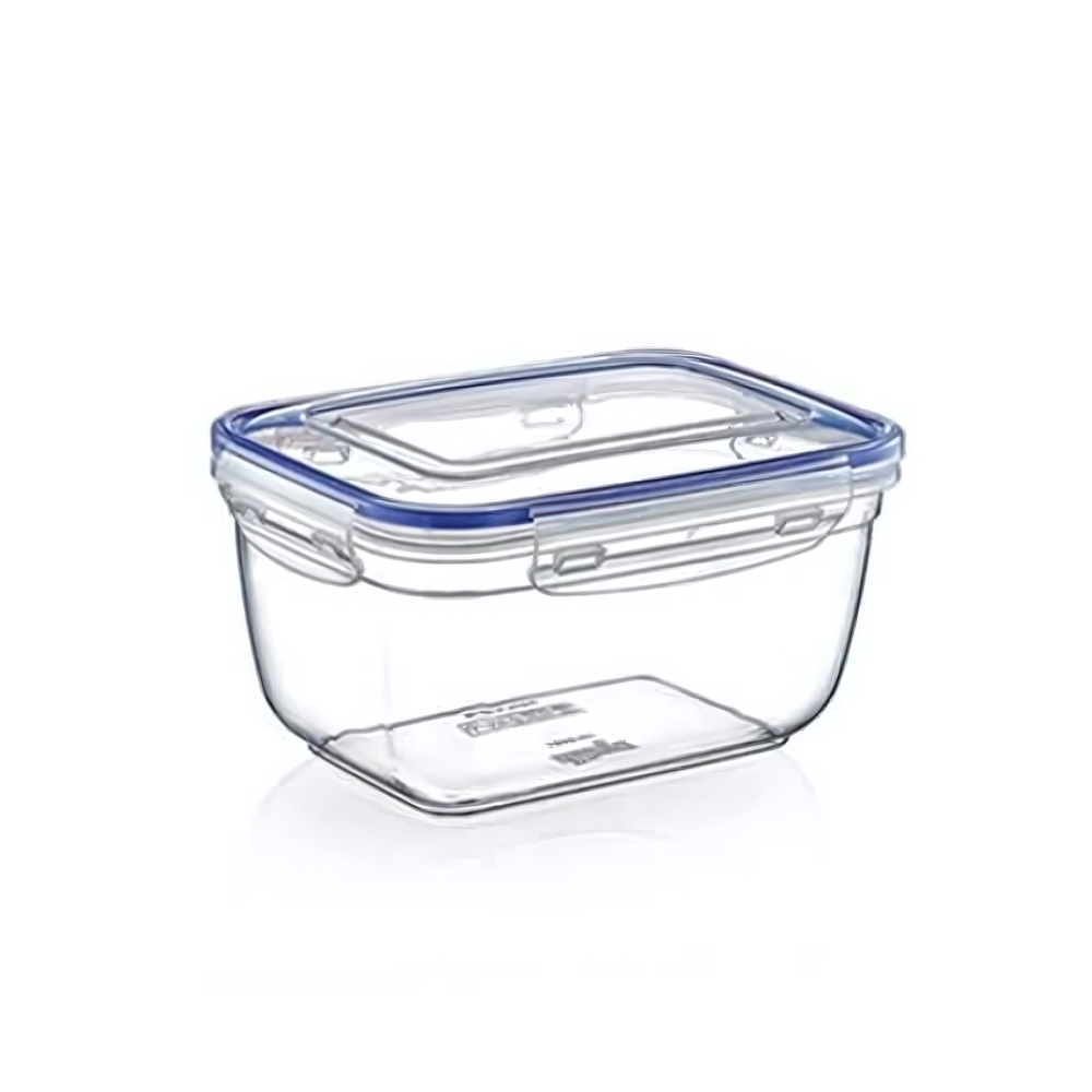 Контейнер воздухонепр. глубокий прямоугольный прозрачный 3000 мл.