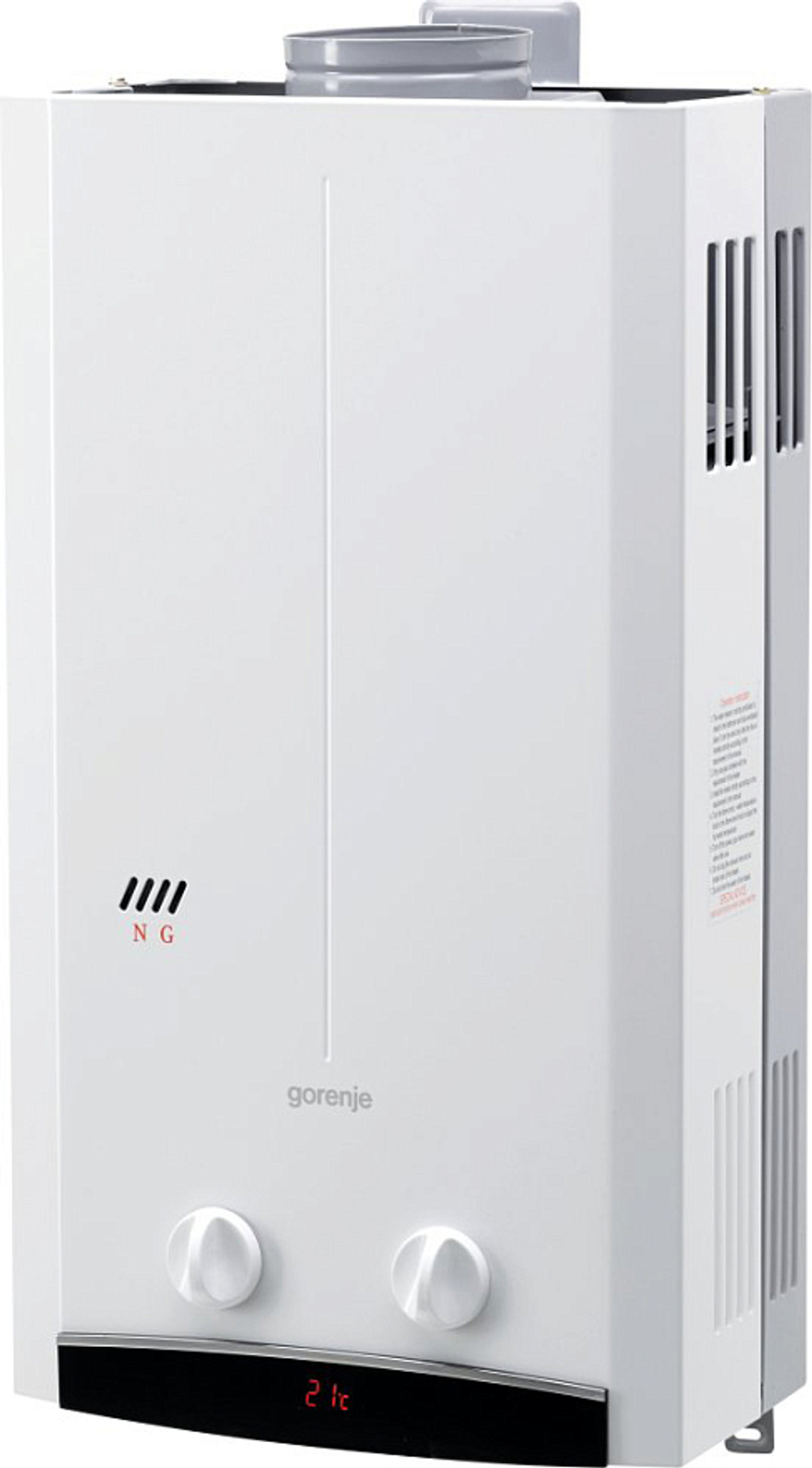 Водонагр газ GORENJE GWH-10 NNBW  2472