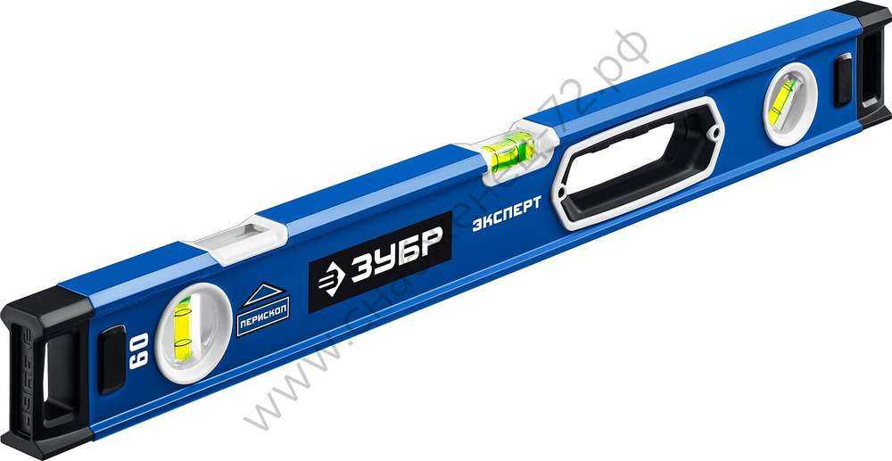 ЗУБР ЭКСПЕРТ, 600 мм, с зеркальным глазком, уровень с усиленным профилем, Профессионал (34570-060)