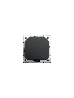 Розетка 1-мест. с/з+USB разъем СП ZIMA IP20 черн. бархат LEZARD 704-4288-181