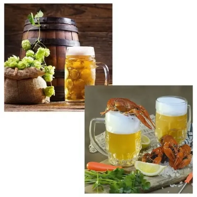 Подставка под горячее 14*14см «Пивные традиции» МТ18-12