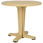 Стол Прованс круглый 80 см бежевый 800х720мм