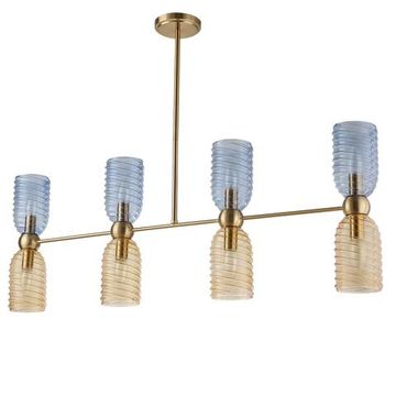 6511/8C MODERNI LN23 173 латунь Люстра потолочная E14 8*40W 220V MONROE