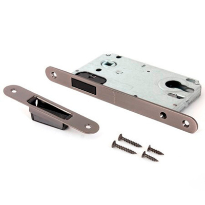 Замок с магнитной защелкой Апекс 5300-М-GRF под цилиндр графит