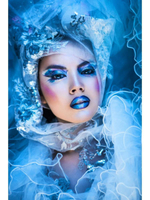 Картина по номерам 17x22см "Снежная принцесса" (Арт. Х-6230)