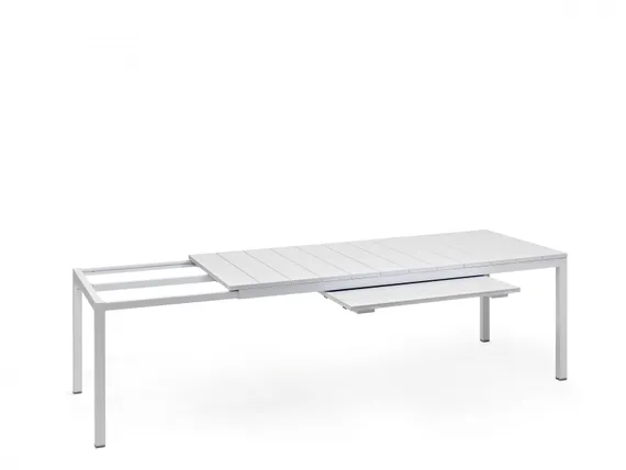 Стол пластиковый раздвижной Rio, 210-280х100 см, белый