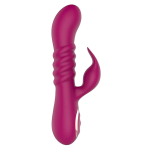 Сливовый вибратор-кролик 20см Anasteisha Pistil AN014