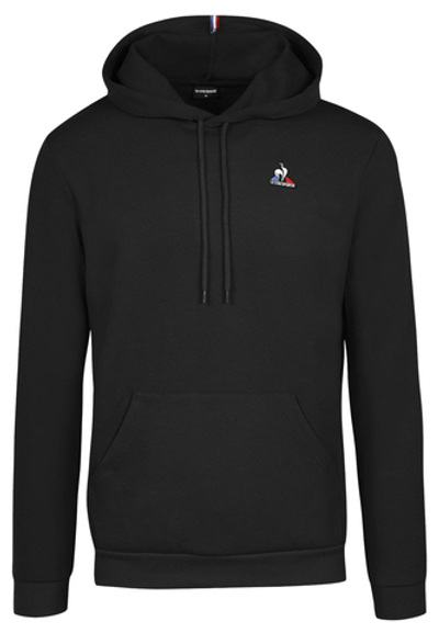 Мужская теннисная кофта Le Coq Sportif ESS Hoody No.1 M - black