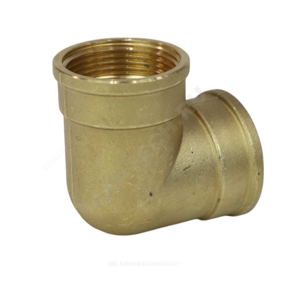 Угольник латунь Ду 40 (1 1/2") ВР LD LD.65.512.40